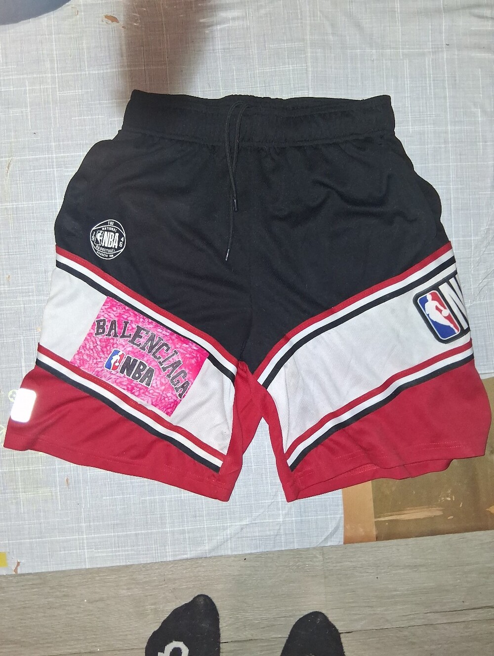 Authentic Balenciaga x NBA Tracksuit Basketball Shorts - Mens Medium NWOT